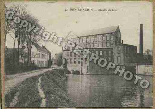 Ville de ANNOEULLIN Carte postale ancienne