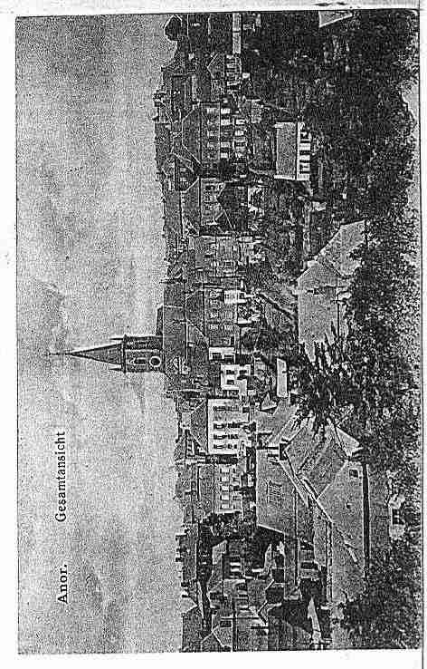 Ville de ANOR Carte postale ancienne