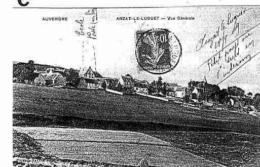 Ville de ANZATLELUGUET Carte postale ancienne