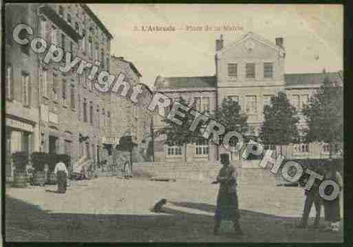 Ville de ARBRESLE(L\') Carte postale ancienne