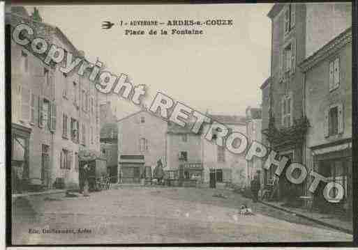 Ville de ARDES Carte postale ancienne