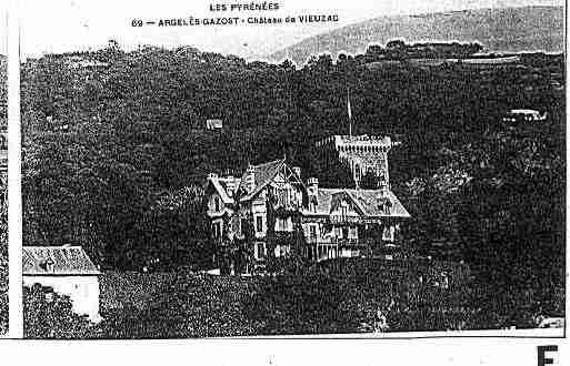 Ville de ARGELESGAZOST Carte postale ancienne