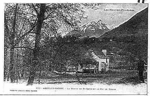 Ville de ARGELESGAZOST Carte postale ancienne