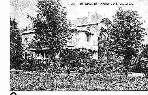 Ville de ARGELESGAZOST Carte postale ancienne