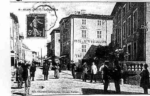 Ville de ARLANC Carte postale ancienne