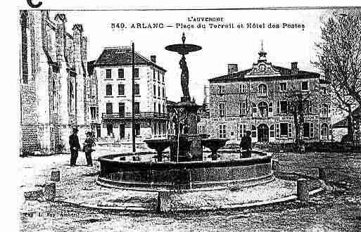 Ville de ARLANC Carte postale ancienne