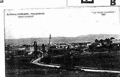 Ville de ARLANC Carte postale ancienne