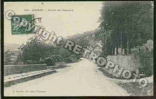 Ville de ARMES Carte postale ancienne