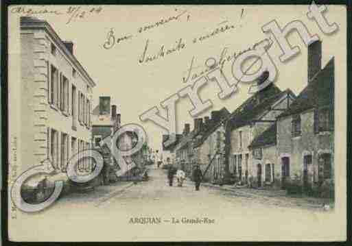 Ville de ARQUIAN Carte postale ancienne