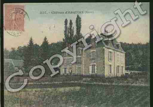 Ville de ARQUIAN Carte postale ancienne