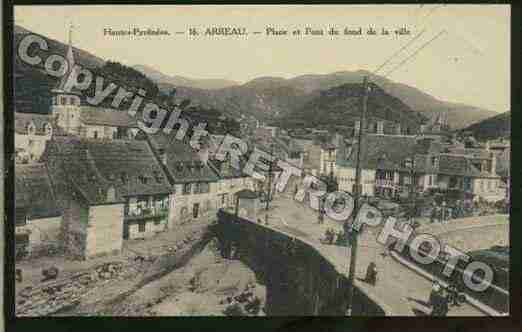 Ville de ARREAU Carte postale ancienne