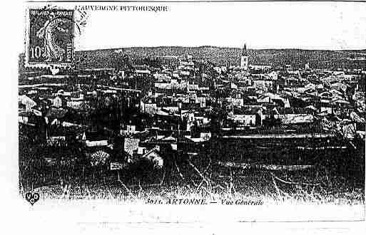 Ville de ARTONNE Carte postale ancienne