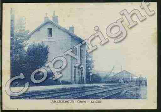 Ville de ARZEMBOUY Carte postale ancienne