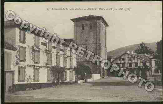 Ville de ASCAIN Carte postale ancienne