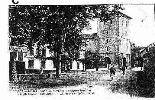 Ville de ASCAIN Carte postale ancienne