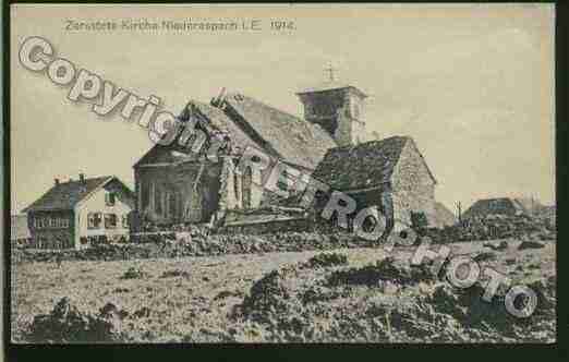 Ville de ASPACHLEBAS Carte postale ancienne