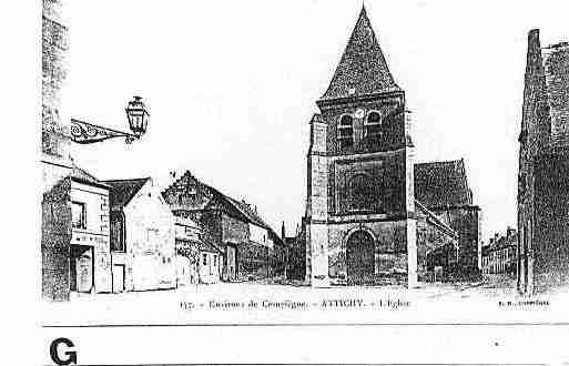 Ville de ATTICHY Carte postale ancienne Ville de ATTICHY Carte postale ancienne
