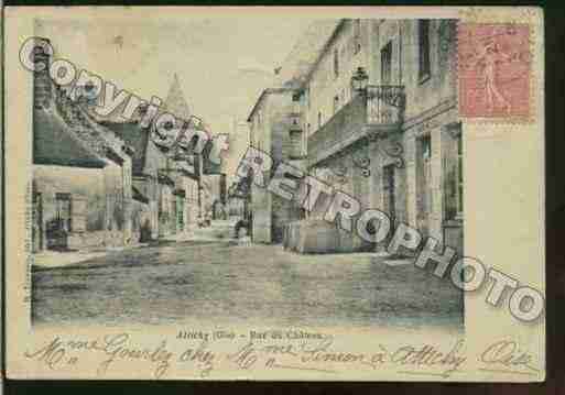 Ville de ATTICHY Carte postale ancienne