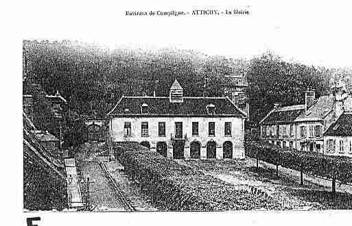 Ville de ATTICHY Carte postale ancienne