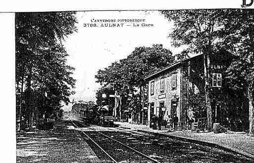 Ville de AULNAT Carte postale ancienne