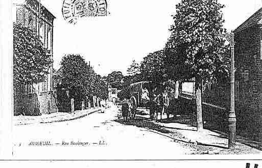 Ville de AUNEUIL Carte postale ancienne