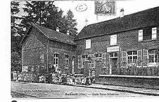 Ville de AUNEUIL Carte postale ancienne