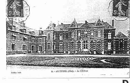 Ville de AUTEUIL Carte postale ancienne