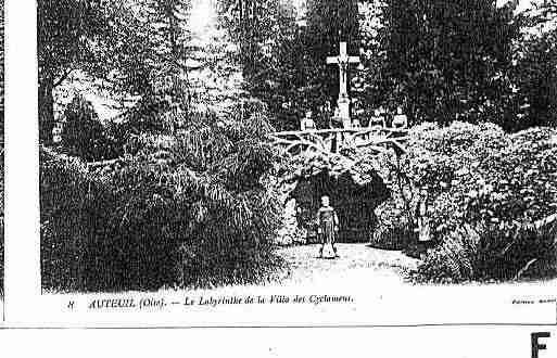Ville de AUTEUIL Carte postale ancienne
