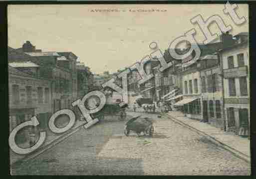 Ville de AVESNESSURHELPE Carte postale ancienne