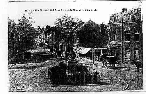 Ville de AVESNESSURHELPE Carte postale ancienne