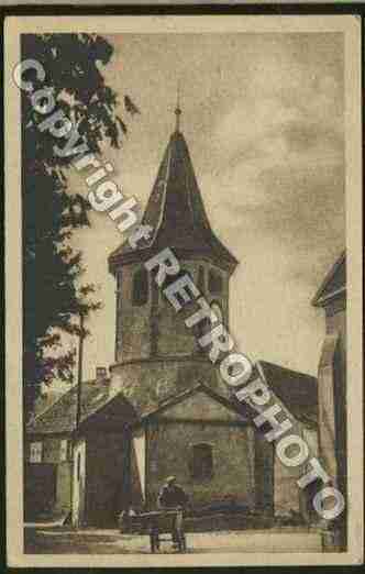 Ville de AVOLSHEIM Carte postale ancienne