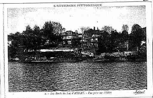 Ville de AYDAT Carte postale ancienne