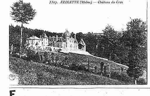 Ville de AZOLETTE Carte postale ancienne Ville de AZOLETTE Carte postale ancienne