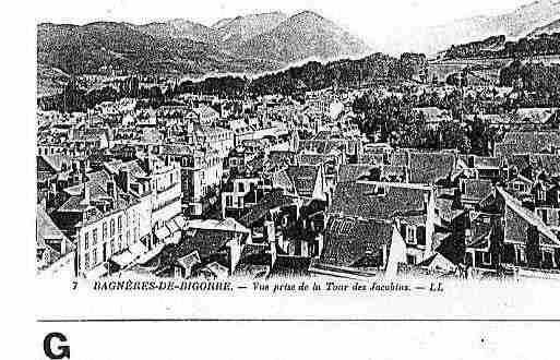 Ville de BAGNERESDEBIGORRE Carte postale ancienne