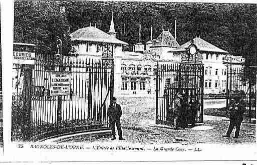 Ville de BAGNOLESDEL\'ORNE Carte postale ancienne
