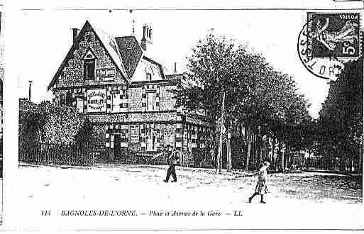 Ville de BAGNOLESDEL\'ORNE Carte postale ancienne