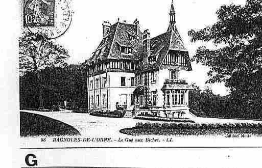 Ville de BAGNOLESDEL\'ORNE Carte postale ancienne
