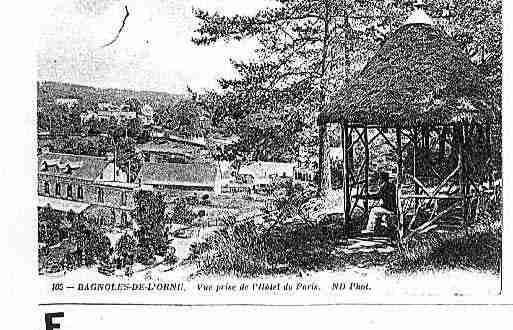 Ville de BAGNOLESDEL\'ORNE Carte postale ancienne
