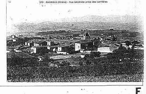 Ville de BAGNOLS Carte postale ancienne Ville de BAGNOLS Carte postale ancienne