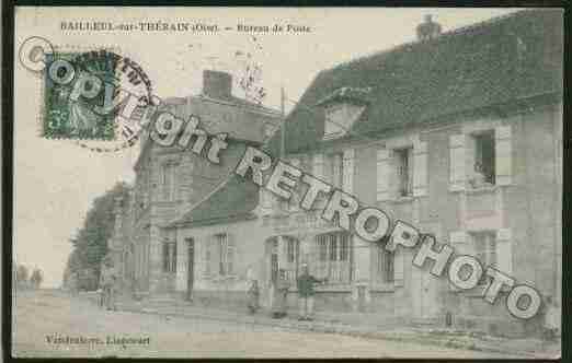 Ville de BAILLEULSURTHERAIN Carte postale ancienne