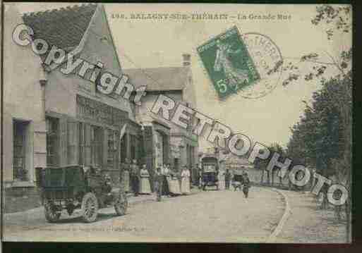 Ville de BALAGNYSURTHERAIN Carte postale ancienne