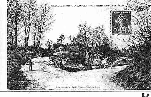 Ville de BALAGNYSURTHERAIN Carte postale ancienne