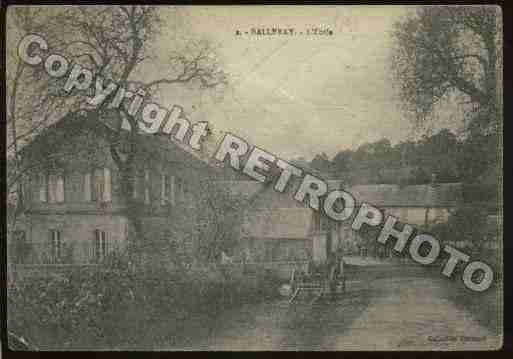 Ville de BALLERAY Carte postale ancienne Ville de BALLERAY Carte postale ancienne