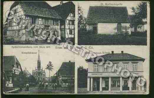 Ville de BALLERSDORF Carte postale ancienne