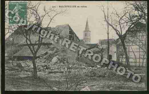 Ville de BALSCHWILLER Carte postale ancienne