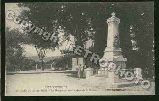 Ville de BANYULSSURMER Carte postale ancienne