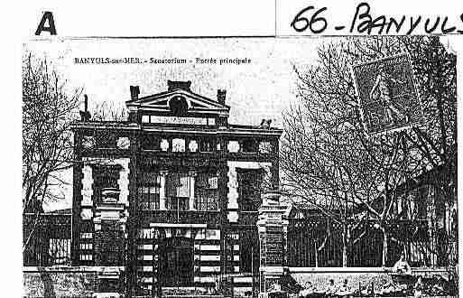 Ville de BANYULSSURMER Carte postale ancienne