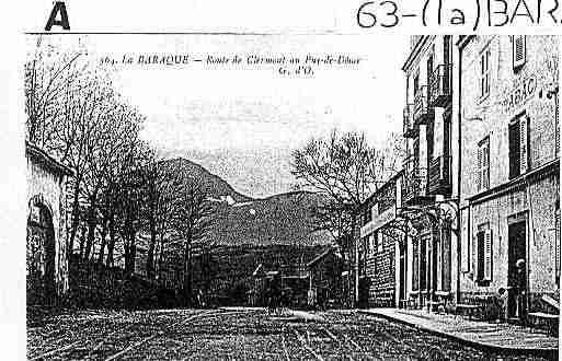 Ville de BARAQUE(LA) Carte postale ancienne