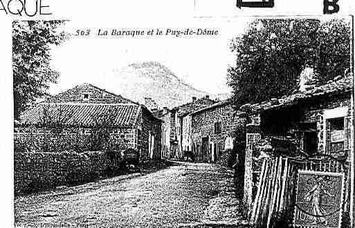 Ville de BARAQUE(LA) Carte postale ancienne