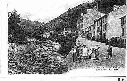 Ville de BAREGES Carte postale ancienne